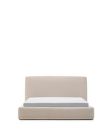 Abziehbares Bett Blok beige für eine 160 x 200 cm große Matratze FSC Mix Credit von Kave Home – Produktbild 11