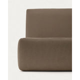 Abziehbares Bett Blok in Braun für Matratzengröße 160 x 200 cm, FSC Mix Credit von Kave Home – Bild 7
