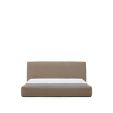 Abziehbares Bett Blok in Braun für Matratzengröße 180 x 200 cm, FSC Mix Credit von Kave Home – Bild 1