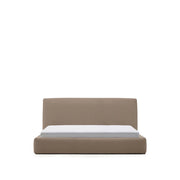 Abziehbares Bett Blok in Braun für Matratzengröße 180 x 200 cm, FSC Mix Credit von Kave Home – Bild 1