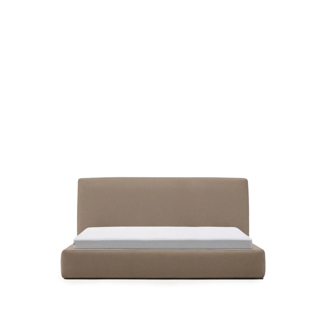 Abziehbares Bett Blok in Braun für Matratzengröße 180 x 200 cm, FSC Mix Credit von Kave Home – Bild 1