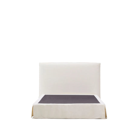 Abziehbares Bett Jaira in weißer Chenille für Matratzengröße 150 x 190 cm, FSC Mix Credit von Kave Home – Bild 5