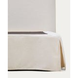 Abziehbares Bett Jaira in weißer Chenille für Matratzengröße 150 x 190 cm, FSC Mix Credit von Kave Home – Bild 6