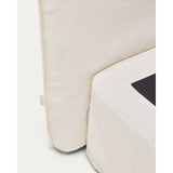 Abziehbares Bett Jaira in weißer Chenille für Matratzengröße 150 x 190 cm, FSC Mix Credit von Kave Home – Bild 7