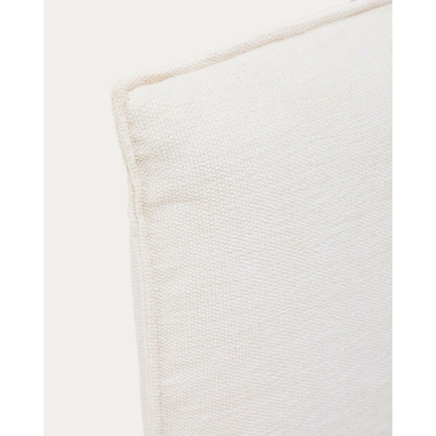 Abziehbares Bett Jaira in weißer Chenille für Matratzengröße 150 x 190 cm, FSC Mix Credit von Kave Home – Bild 8