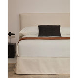 Abziehbares Bett Jaira in weißer Chenille für Matratzengröße 160 x 200 cm, FSC Mix Credit von Kave Home – Produktbild 2