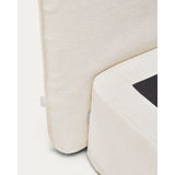 Abziehbares Bett Jaira in weißer Chenille für Matratzengröße 160 x 200 cm, FSC Mix Credit von Kave Home – Produktbild 8