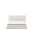 Abziehbares Bett Jaira in weißer Chenille für Matratzengröße 180 x 200 cm, FSC Mix Credit von Kave Home – Produktbild 1