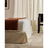 Abziehbares Bett Jaira in weißer Chenille für Matratzengröße 180 x 200 cm, FSC Mix Credit von Kave Home – Produktbild 3