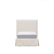 Abziehbares Bett Jaira in weißer Chenille für Matratzengröße 90 x 200 cm, FSC Mix Credit von Kave Home – Bild 1
