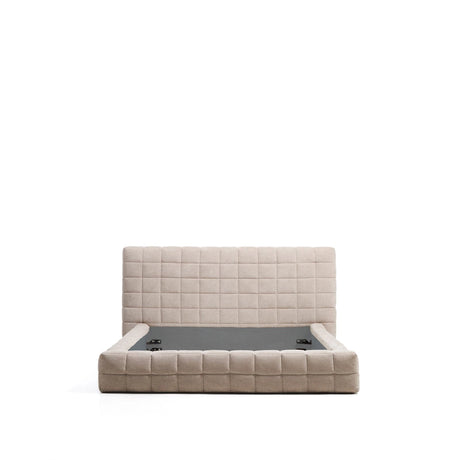 Abziehbares Bett Luiana aus beigefarbener Chenille für Matratzengröße 160 x 200 cm von Kave Home – Bild 4