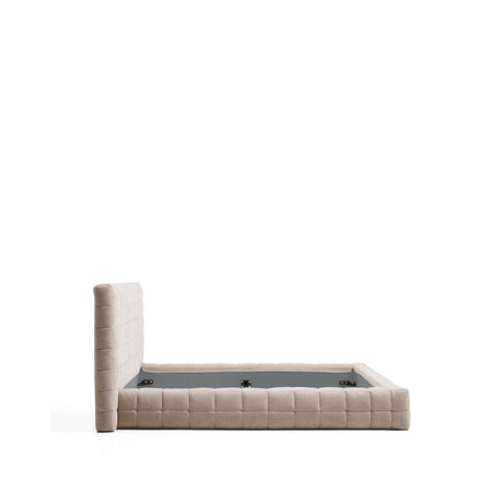 Abziehbares Bett Luiana aus beigefarbener Chenille für Matratzengröße 160 x 200 cm von Kave Home – Bild 6