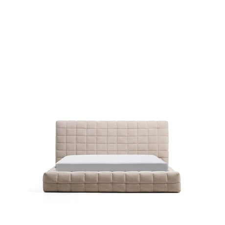 Abziehbares Bett Luiana aus beigefarbener Chenille für Matratzengröße 180 x 200 cm von Kave Home – Bild 1
