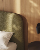 Abziehbares Bett Martina mit dunkelgrünem Lammfellimitat für Matratzengröße 160 x 200 cm, FSC Mix Credit von Kave Home – Bild 4