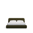 Abziehbares Bett Martina mit dunkelgrünem Lammfellimitat für Matratzengröße 180 x 200 cm, FSC Mix Credit von Kave Home – Bild 1