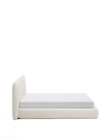 Abziehbares Bett Martina mit ecrufarbener Chenille für Matratzengröße 180 x 200 cm von Kave Home – Produktbild 5