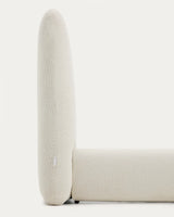 Abziehbares Bett Martina mit ecrufarbener Chenille für Matratzengröße 180 x 200 cm von Kave Home – Produktbild 9