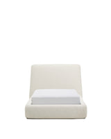 Abziehbares Bett Martina mit ecrufarbener Chenille für Matratzengröße 90 x 200 cm von Kave Home – Produktbild 1