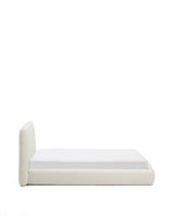 Abziehbares Bett Martina mit ecrufarbener Chenille für Matratzengröße 90 x 200 cm von Kave Home – Produktbild 6
