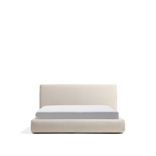 Abziehbares Bett mit aufklappbarem Bettkasten Blok in Écru für Matratzengröße 160 x 200 cm, FSC Mix Credit von Kave Home – Bild 1