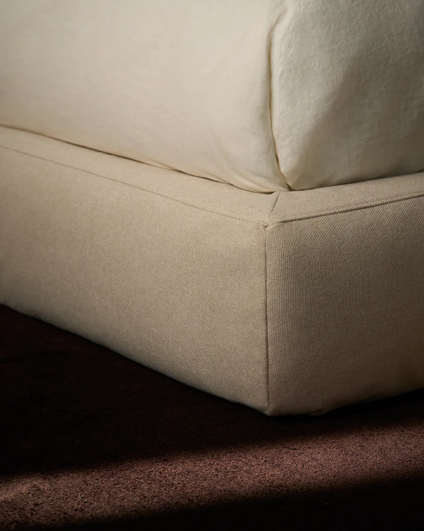 Abziehbares Bett mit aufklappbarem Bettkasten Blok in Écru für Matratzengröße 180 x 200 cm, FSC Mix Credit von Kave Home – Bild 5