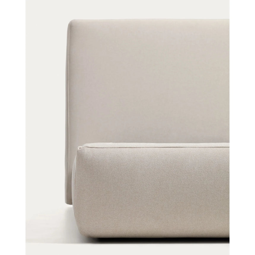 Abziehbares Bett mit aufklappbarem Bettkasten Blok in Écru für Matratzengröße 180 x 200 cm, FSC Mix Credit von Kave Home – Bild 7