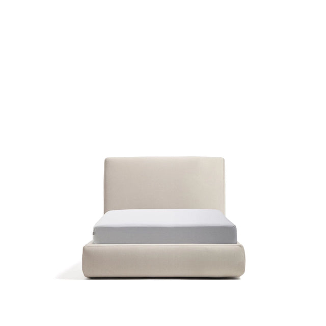 Abziehbares Bett mit aufklappbarem Bettkasten Blok in Écru für Matratzengröße 90 x 200 cm, FSC Mix Credit von Kave Home – Bild 1