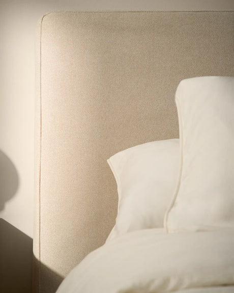 Abziehbares Bett mit aufklappbarem Bettkasten Blok in Écru für Matratzengröße 90 x 200 cm, FSC Mix Credit von Kave Home – Bild 3