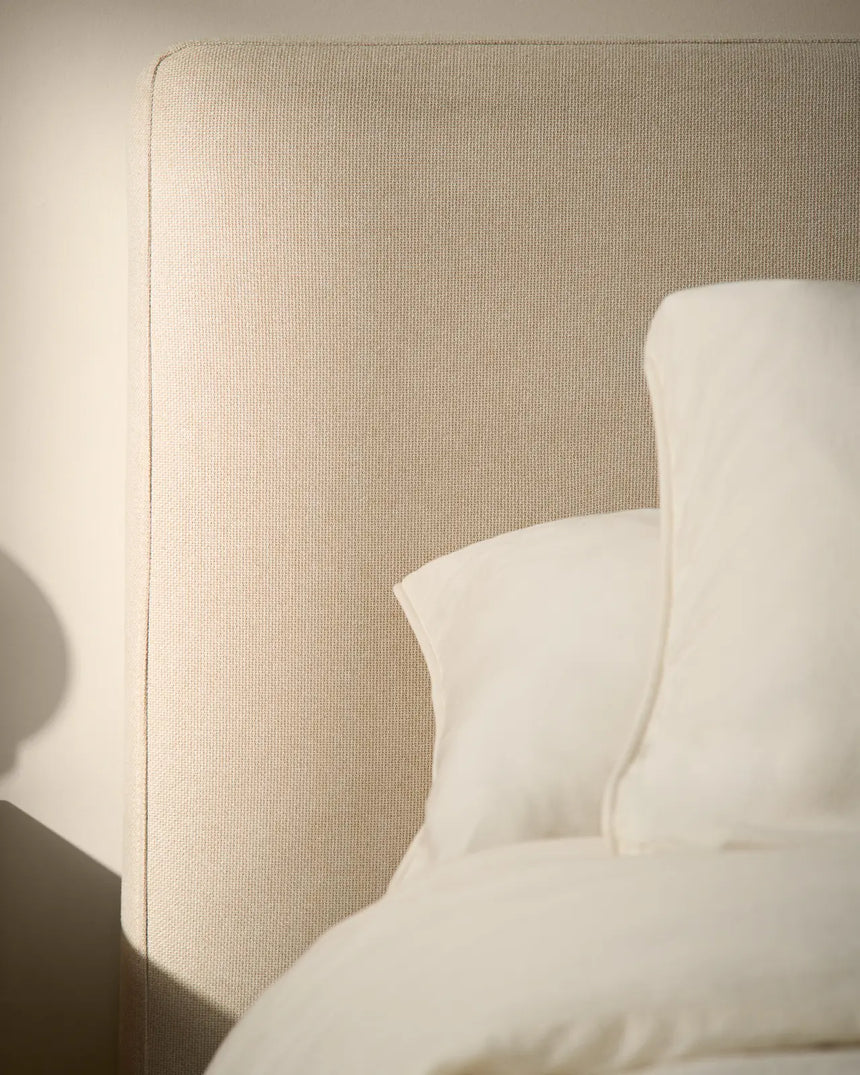 Abziehbares Bett mit aufklappbarem Bettkasten Blok in Écru für Matratzengröße 90 x 200 cm, FSC Mix Credit von Kave Home – Bild 3
