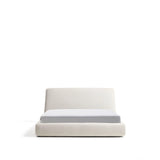 Abziehbares Bett mit aufklappbarem Bettkasten Martina in ecrufarbener Chenille für Matratzengröße 160 x 200 cm von Kave Home – Bild 1