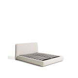Abziehbares Bett mit aufklappbarem Bettkasten Martina in ecrufarbener Chenille für Matratzengröße 160 x 200 cm von Kave Home – Bild 5