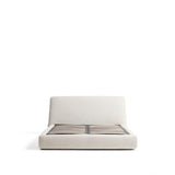 Abziehbares Bett mit aufklappbarem Bettkasten Martina in ecrufarbener Chenille für Matratzengröße 160 x 200 cm von Kave Home – Bild 8