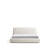 Abziehbares Bett mit aufklappbarem Bettkasten Martina in ecrufarbener Chenille für Matratzengröße 180 x 200 cm von Kave Home – Bild 1