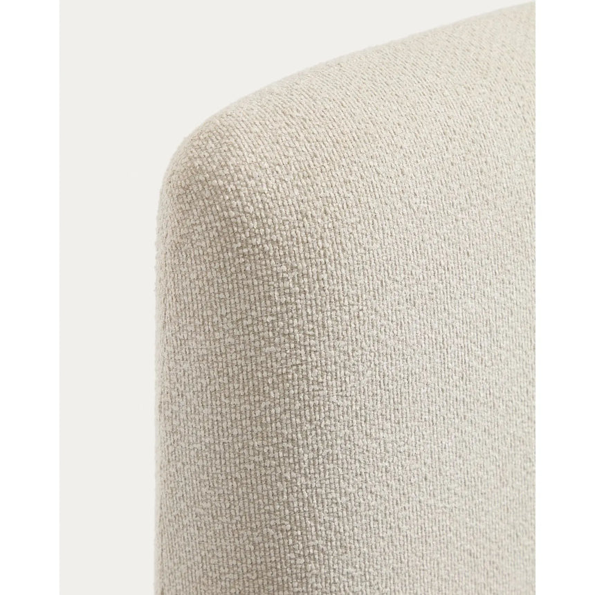 Abziehbares Bett mit aufklappbarem Bettkasten Martina in ecrufarbener Chenille für Matratzengröße 180 x 200 cm von Kave Home – Bild 11