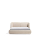 Abziehbares Bett mit aufklappbarem Bettkasten Nerla aus beiger Chenille, für Matratzen von 160 x 200 cm von Kave Home – Bild 1