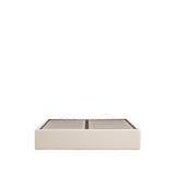 Abziehbares, aufklappbares Bett mit Stauraum Nelzi für Matratzengröße 160 x 200 cm in ecrufarbener Chenille, 100 % FSC von Kave Home – Produktbild 11