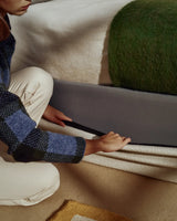 Abziehbares, seitlich aufklappbares Bett mit Stauraum Nelzi für Matratzengröße 90 x 200 cm in ecrufarbener Chenille, 100 % FSC von Kave Home – Produktbild 4