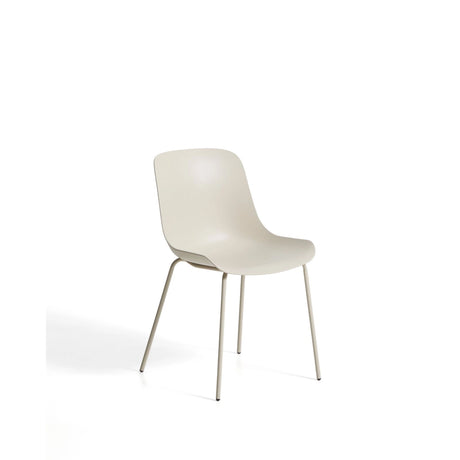 Altea beiger Stuhl mit beige lackierten Stahlbeinen von Kave Home – Bild 1