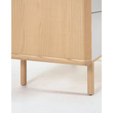 Anielle Kommode mit 5 Schubladen aus massiver Esche und Eschenfurnier 60 x 117 cm von Kave Home – Bild 9