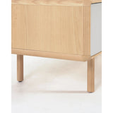 Anielle TV-Schrank 2 Türen massive Esche und Furnier 180 x 41 cm von Kave Home – Bild 12