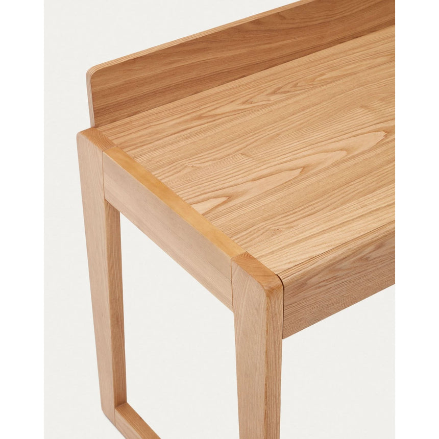 Arandu Tisch aus Eschenfurnier und massiver Esche 120 x 60 cm von Kave Home – Bild 7