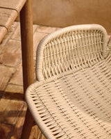 Armlehnstuhl Alipa aus massivem Akazienholz und Seil, FSC 100 % von Kave Home – Bild 3