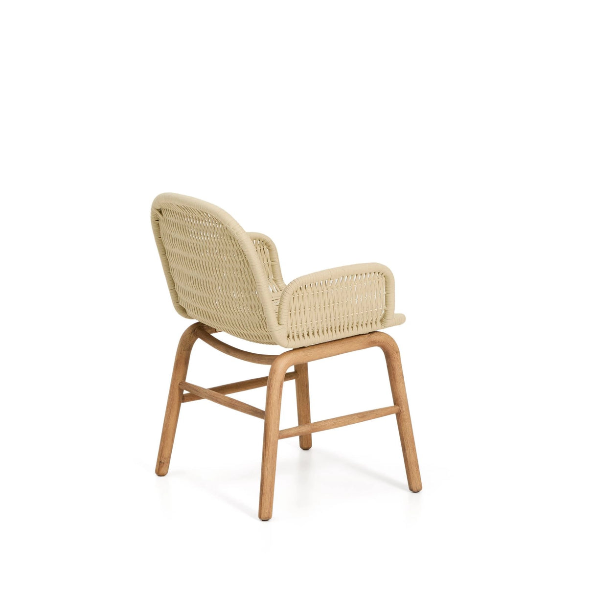 Armlehnstuhl Alipa aus massivem Akazienholz und Seil, FSC 100 % von Kave Home – Bild 7