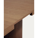Artis ausziehbarer ovaler Tisch aus Massivholz und Eichenfurnier, FSC 100%, 240 (290) x 110 cm von Kave Home – Bild 11