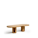 Artis ausziehbarer ovaler Tisch aus Massivholz und Eichenfurnier mit natürlichem Finish, FSC 100%, 240 (290) x 110 cm von Kave Home – Bild 6