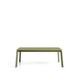 Ausziehbarer Aluminiumtisch Brela in Grün, 205 (287) x 100 cm von Kave Home – Bild 1