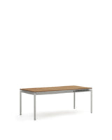 Ausziehbarer Outdoor-Tisch Canyelles aus Polyholz und Aluminium, hellgrau 140 (200) x 90 cm von Kave Home – Produktbild 7