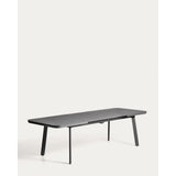 Ausziehbarer Outdoor-Tisch Izola aus Aluminium 220 (280) x 100 cm von Kave Home – Bild 8