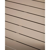Ausziehbarer Outdoor-Tisch Izola aus Aluminium mit beigem Finish 220 (280) x 100 cm von Kave Home – Bild 10