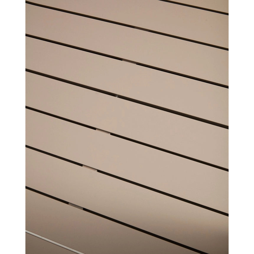 Ausziehbarer Outdoor-Tisch Izola aus Aluminium mit beigem Finish 220 (280) x 100 cm von Kave Home – Bild 10